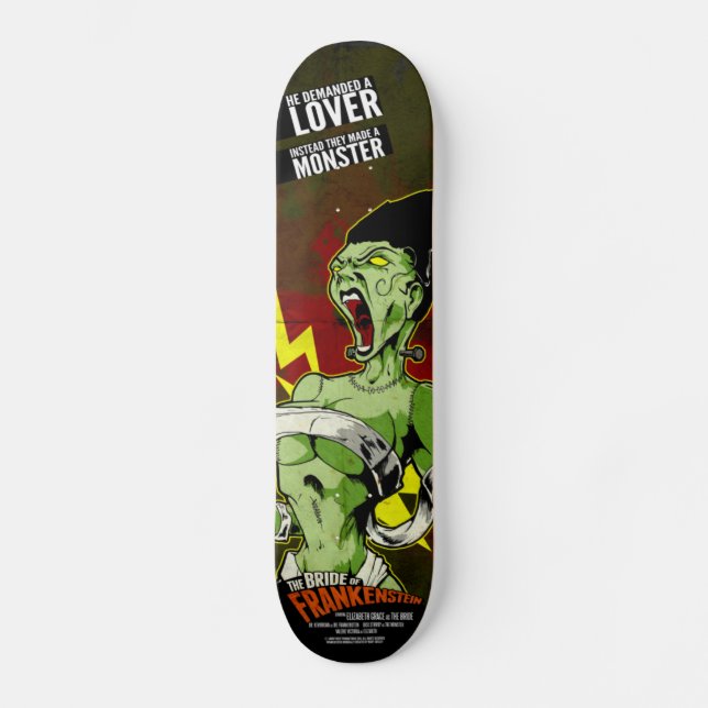 Skate A noiva de Frankenstein (Frente)