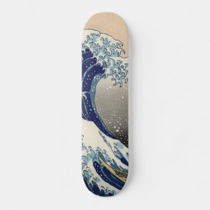 Skate A onda de Excelentes de Kanagawa Hokusai