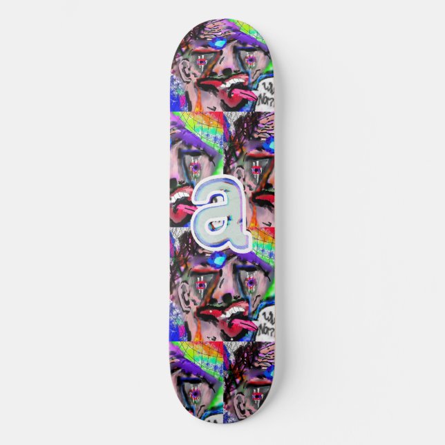 Skate "a" - Por que não?! (Frente)