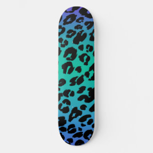 Skate A Série Leopardo Multicolorida Design 6