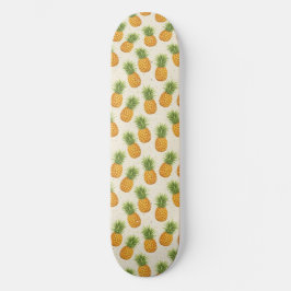 Skate Abacaxis em Aquarela