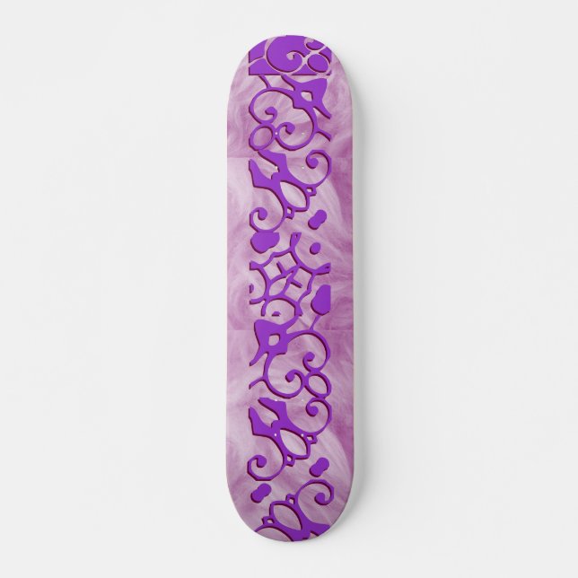 Skate Abigail Purple Plume Wingnut Designer III (Frente)
