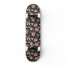 Abóbora Rosa e Preta, Padrão de Teia e Rosa