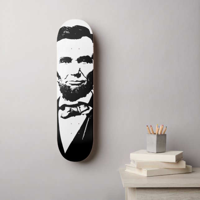 Skate Abraham Lincoln (Arte de parede)