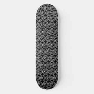 Skate Absolüt Nürv Preto e Branco