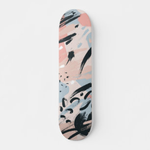 Skate Abstração de Pastel
