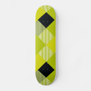 Skate Abstração Geométrica de Quadrado 11
