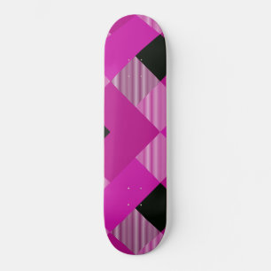 Skate Abstração Geométrica de Quadrado 13