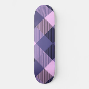 Skate Abstração Geométrica de Quadrado 14