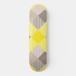 Skate Abstração Geométrica Quadrada 19