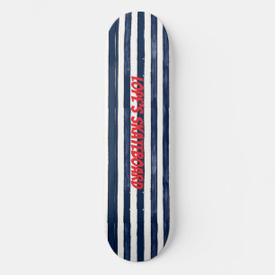 Skate Abstrack marinho Strips Sem Olhos