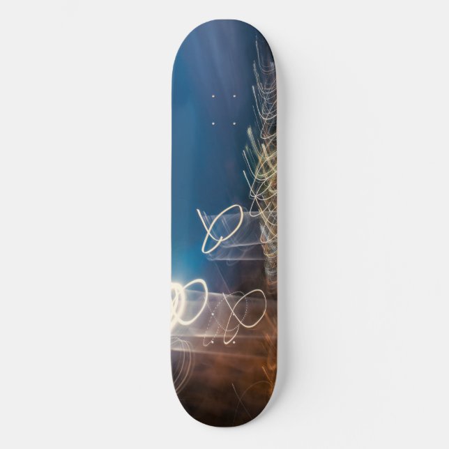 Skate Abstract Intentional Camera Movement Night Light T (Frente)
