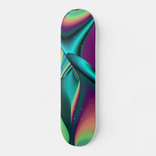 Skate Abstrakter Regenbogen