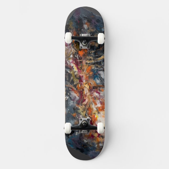 Skate Abstrato (Frente)