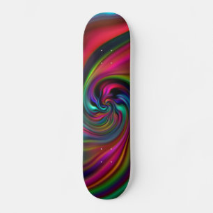 Skate Abstrato Background Spirals Soft I