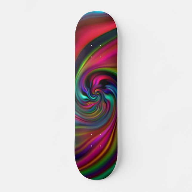 Skate Abstrato Background Spirals Soft I (Frente)