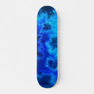 Skate Abstrato Blue Ocean Aerial
