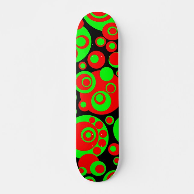 Skate Abstrato Bubbles 03 - Retro (Frente)