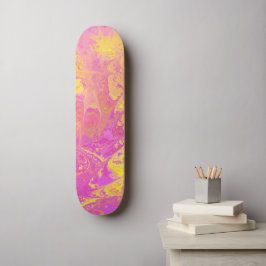 Skate Abstrato Citrus Burst