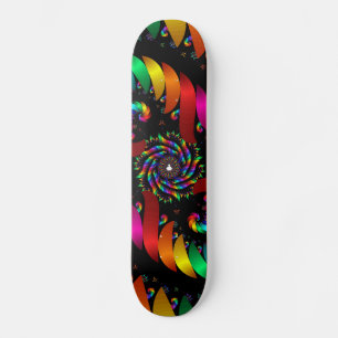 Skate Abstrato Color Swirl
