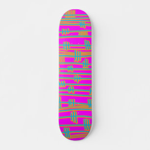 Skate Abstrato de Linhas