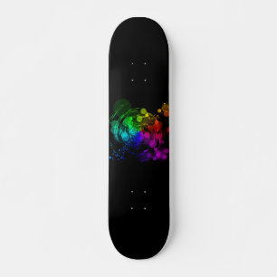 Skate abstrato do redemoinho