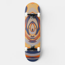 Skate Abstrato Flame 21