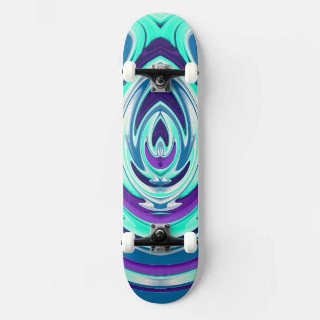 Skate Abstrato Flame 30 (Frente)
