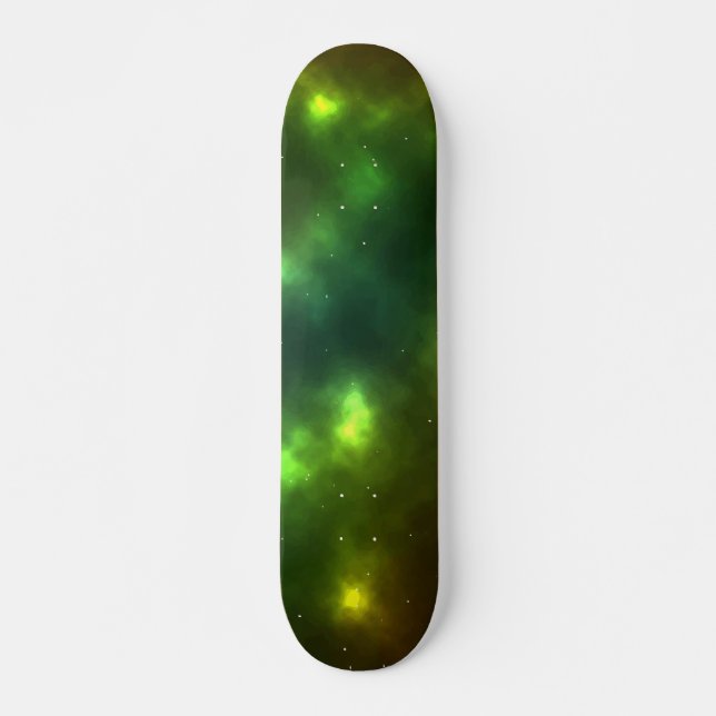 Skate Abstrato Galaxy Constellations Digital Art: IV (Frente)