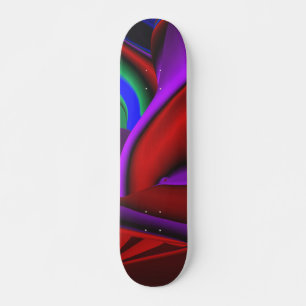 skate abstrato Girly Old School