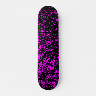 Skate Abstrato Linhas - Magenta