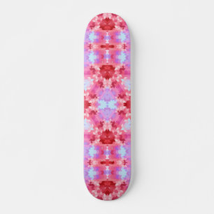 Skate Abstrato mandala kaleidoscope em formas redondas