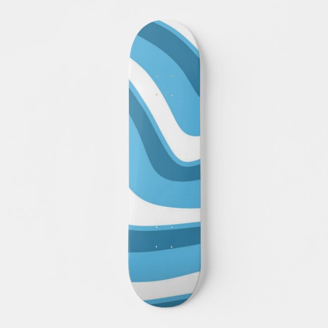 Skate abstrato moderna (Frente)