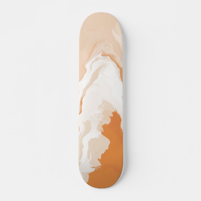 Skate Abstrato Pastel Paint Ginger Edition (Frente)