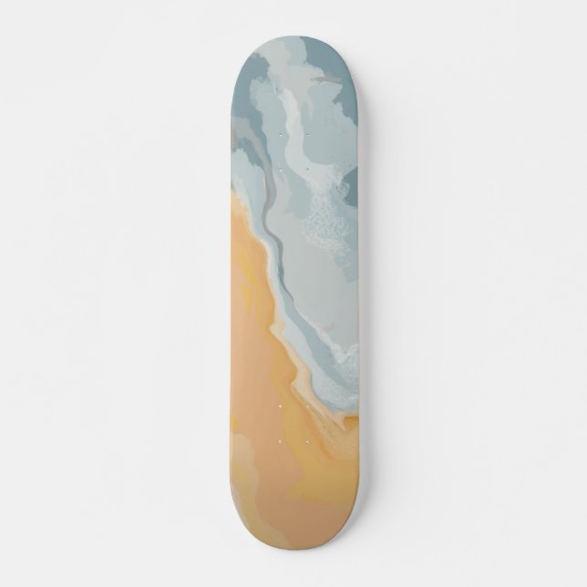 Skate Abstrato Pastel Paint Summer Edition (Frente)