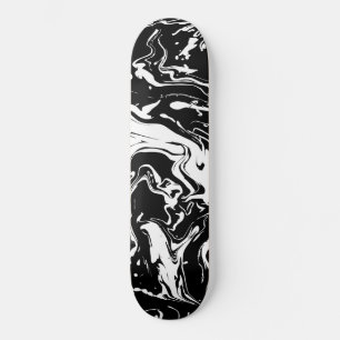 Skate Abstrato preto e branco (design atualizado)
