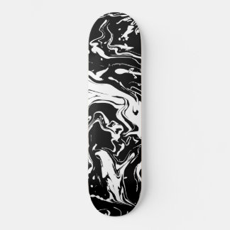 Skate Abstrato preto e branco (design atualizado)