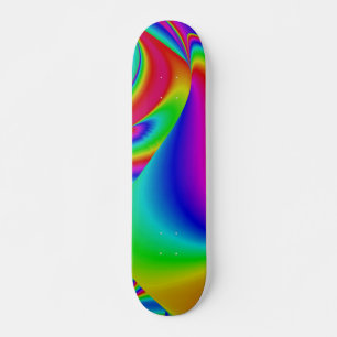 Skate Abstrato Rainbow