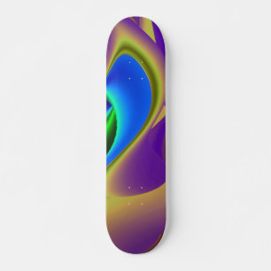 Skate Abstrato Rainbow