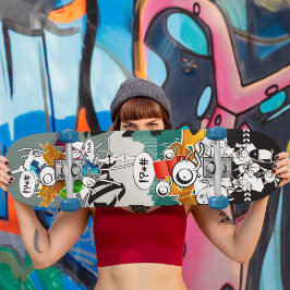 Skate Abstrato Realms da Selva Concreta