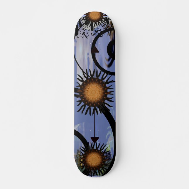 Skate Abstrato Sun (Frente)