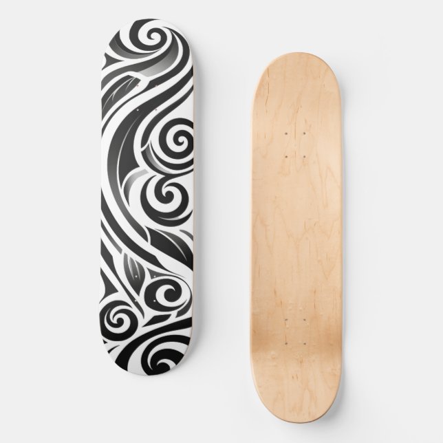Skate Abstrato tribal (Frente)