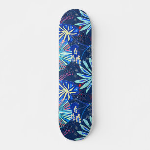 Skate Abstrato tropical