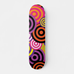 Skate ABTRACT ART COLORFUL1960s SKATEBOARDS