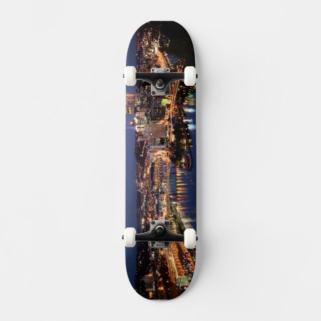 Skate Aço e sanduíche do índigo (Frente)