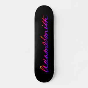 Skate Adam Smith - assinatura neon