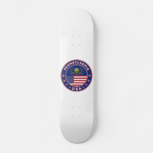 Skate Adesivo da Pensilvânia, capa de telefone, saco de