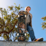 Skate Adicionar a sua própria Colagem de Fotografias DIY<br><div class="desc">Adicione seu próprio skate personalizado de colagem de fotos DIY 3 apresenta suas três fotos favoritas. DICA DA FOTO: centralize suas fotos antes de carregá-las no Zazzle. Dê um presente personalizado,  skate personalizado ao seu skate favorito para o Natal,  aniversário ou seu melhor amigo. Elaborado por ©Evco Studio www.zazzle.com/store/evcostudio</div>