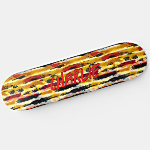 Skate Adicionar Nome, Abstrato de Navegação Tribal Natur