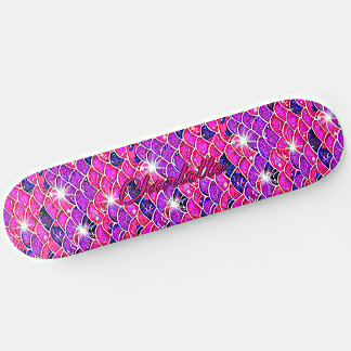 Skate Adicionar Nome, Escalas de Sereia da Mauve Púrpura